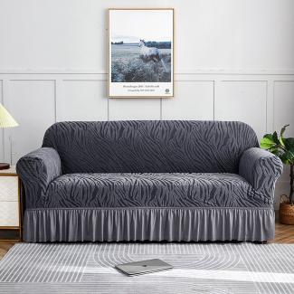 Coonoor Sofahusse Stretch Sofa überzug 1/2/3/4 Sitzer, Super Elastisch Sofabezug, Mit Armlehnen Waschbarer, kratzfester rutschfest Sofa Cover