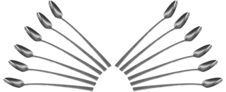 Solex Alexa Besteckset 12 Stück Latte Macchiatolöffel Limonadenlöffel