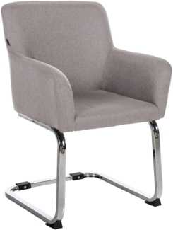 CLP Stuhl Puka,hellgrau Stoff