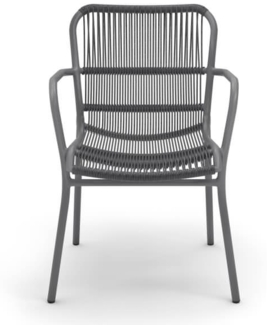 Best Stapelstuhl Ives 552433 anthrazit 2 Stück