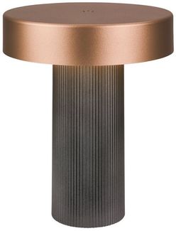 Briloner Leuchten LED Tischleuchte BITO, LED wechselbar, Warmweiß, 16x20 cm, Akku tauschbar, Indoor/Outdoor, Wohnzimmer, Balkon