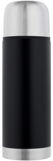 Isolierflasche 350 ml Edelstahl schwarz