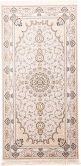 Morgenland Orientteppich - Mayar - läufer - 400x100 - Silber