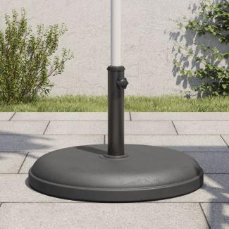 vidaXL Sonnenschirmständer Ø32/35/38 mm Mast 25 kg Rund 368671