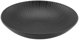 CreaTable 232084 VESUVIO black Pasta / Salat / Suppenteller 22 cm
