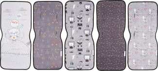 Bimbi Pack 16 Gerade Matratzen für Kinderbett, Unisex