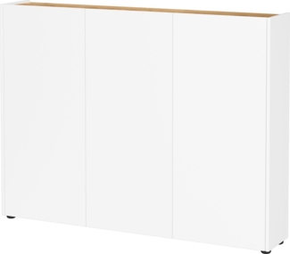 GERMANIA Mehrzweckschrank GW-Libbiano (1-St), ideal für schmale Flure, Breite 138 cm, in 3 verschiedenen Höhen