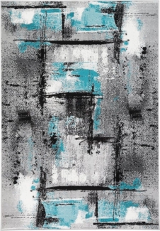 Pergamon Designteppich Designer Teppich Samba Modern Urban, Rechteckig, Höhe: 13 mm