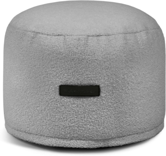 Sitzsack ‘Mini‘, Bezugstoff - Teddy, 100% Polyester, White Grey, 30x40x40 cm cm.