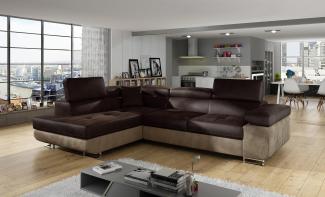 Wohnideebilder Anton Dunkelbraun Ecksofas & Eckcouches An_43