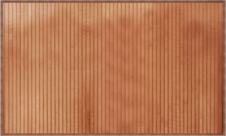 vidaXL Teppich Rechteckig Braun 60x100 cm Bambus 376830