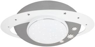 Elobra 137147 LED Deckenleuchte Saturn Starlight silber weiß 3000-5000K