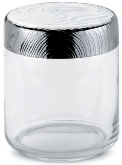 Alessi Vorratsglas Veneer Silber (10,5x12,3cm) PU05/75