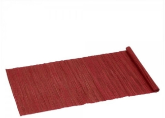 Lambert Tischdecke Tischläufer Narita Wasserhyazinthen Rot (50x150 cm)