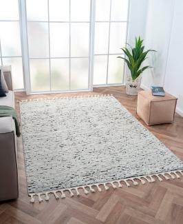 Myflair Möbel & Accessoires Hochflor-Teppich Moroccan Rockface, rechteckig, Höhe: 24 mm, modern, marokkanisches Design, meliert, flauschig weich, mit Fransen