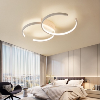 Eurotondisplay LED Deckenleuchte LED Deckenleuchte Fernbedienung Lichtfarbe einstellbar dimmbar Lampe, LED fest integriert, Warmweiß bis Kaltweiß, Lichtfarbe und Helligkeit eisntellbar