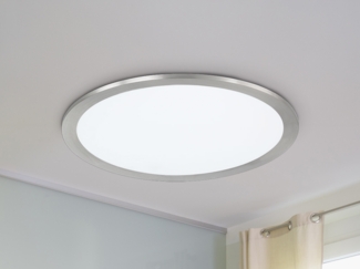 Trio Deckenleuchte PHOENIX incl. 1x SMD, 15W · 1x1700lm, 3000K, nickel matt (674093007)