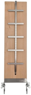 Grillfürst Räucherbrett Grillfürst Flammlachsbrett Buche 14 x 50 cm Klemm-Variante