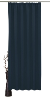 VHG Verdunkelungsvorhang Leon, Kräuselband (1 St), verdunkelnd, Polyester, Verdunklungsvorhang