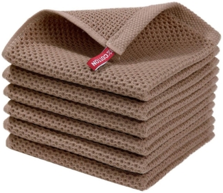 Coonoor Geschirrtuch 34 x 34 cm,Waffle Square Rag Geschirrhandtücher, (6-tlg)