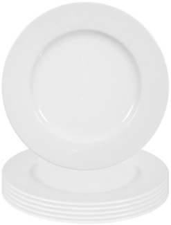 Seltmann Weiden Rondo/Liane Weiß Speiseteller ø 27,1 cm 6er Set