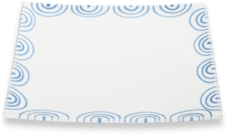 Gmundner Keramik Blaugeflammt, Platzteller Trend (31x31cm)