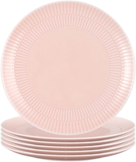 Seltmann Weiden Amina Frühstücksteller ø 22,7 cm 6er Set Rosé