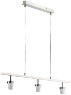 SHINE Loft-Modular 4 13139 Pendelleuchte 3-flammig Nickel matt