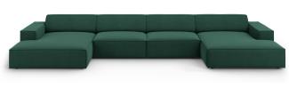 Micadoni 6-Sitzer Panorama Sofa Jodie Green