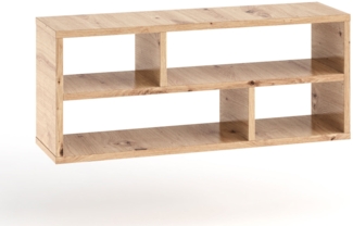 Wandregal Regal Livia 80x22x35cm Artisan Eiche