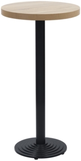 vidaXL Bistrotisch-Gestell Schwarz Ø43x107 cm Gusseisen 325427