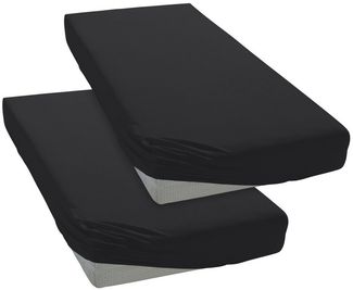 OTTO home Spannbettlaken Cremona, in PREMIUM Qualität aus 96% Baumwolle & 4% Elasthan, Jersey-Elasthan, Gummizug: rundum, (1 Stück), Größe ab 90x200 cm, in 145g/m² sowie 180 g/m² erhältlich