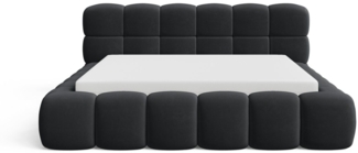 Chilly Möbel Polsterbett Stone Samt Stoff 160x200 cm mit Stauraum Velluto 20