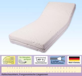 Doctor Sleep 'medipur' Matratze 80x220 cm, H3 (HR 50), Kernhöhe 18 cm, Bezug: Medicott®