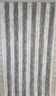 EXPLORER Türvorhang, Hakenaufhängung (1 St), blickdicht, Chenille