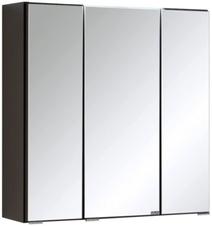 welltime Spiegelschrank Texas Spiegel Badmöbel Badschrank Badspiegel Bestseller mit 3 Türen, Breite 60cm, wahlweise mit LED, Badezimmerspiegelschrank