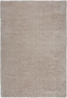 Kadima Design Superweicher Hochflor-Teppich - "Orwell". Farbe: Beige, 120x170 cm