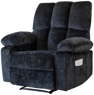HOMYEDAMIC Big-Sofa Relaxsessel Fernsehsessel mit Liegefunktion TV-Sessel, TV-Sessel mit seitlichen Griffen bis 150 kg Belastbar für Wohnzimmer