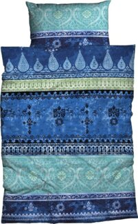 CASATEX Bettwäsche Bettwäsche "Indi", Mako-Satin, 2 teilig, Satin Ornamente