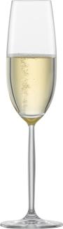 Schott Zwiesel Diva Sektkelch 7, 2er Set, im Geschenkkarton, Sektglas, Champagnerglas, Glas, 220 ml, 104594