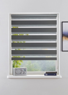 Doppelrollo KIAN, Bruno Banani, Lichtschutz, ohne Bohren, freihängend, Klemmfix, Klemmfix Doppelrollo- NEUHEIT!