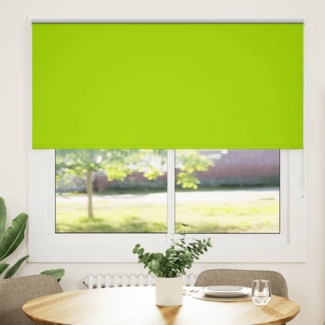 vidaXL Verdunkelungsrollo Grün 145x130cm Stoffbreite 141,6cm Polyester 4011241