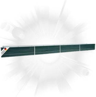 DELUKE® Hochbeet für Garten OSKAR Grün 600x80x45cm Verzinkter Stahl Hochbeet Metall Gartenbeet Kräuterbeet Blumenbeet Beet hoch Frühbeet für Garten Gemüsebeet