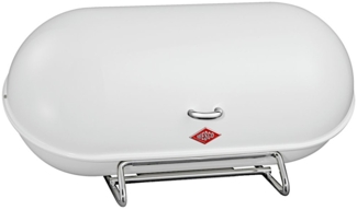 WESCO Brotkasten Breadboy WEISS mit Schwenkdeckel / Brotbehälter / Brotbox
