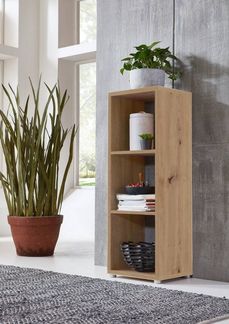 moebel-dich-auf Standregal QUADRO, Made in Germany, Aktenregal, Würfel, Säulen Regal mit 3 Fächern