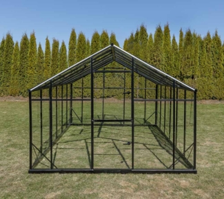 Gampre Aluminium Glas Gewächshaus Sanus XL15 |
