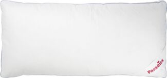 Paradies Federkissen Cleo Bio, Füllung: 85% Federn, 15% Daunen, Bezug: 100% Bio-Baumwolle, Seitenschläfer, Rückenschläfer, Kuschelige Entlastung von Kopf und Nacken