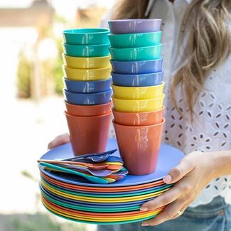 KOZIOL Kunststofflöffel Nora Spoon S, Strong Coral