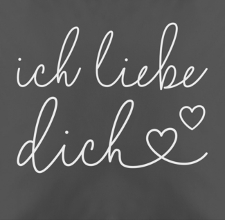 Shirtracer Dekokissen Ich Liebe Dich - Jahrestag Geschenk für Ihn Sie Valentinsgeschenk Männ, Dekokissen Valentinstag Geschenk
