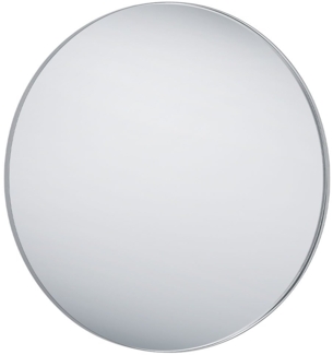 Rahmenspiegel Big / Britta , Glas, Metall , Silber, Verspiegelt , 110 x 110 x 0 cm